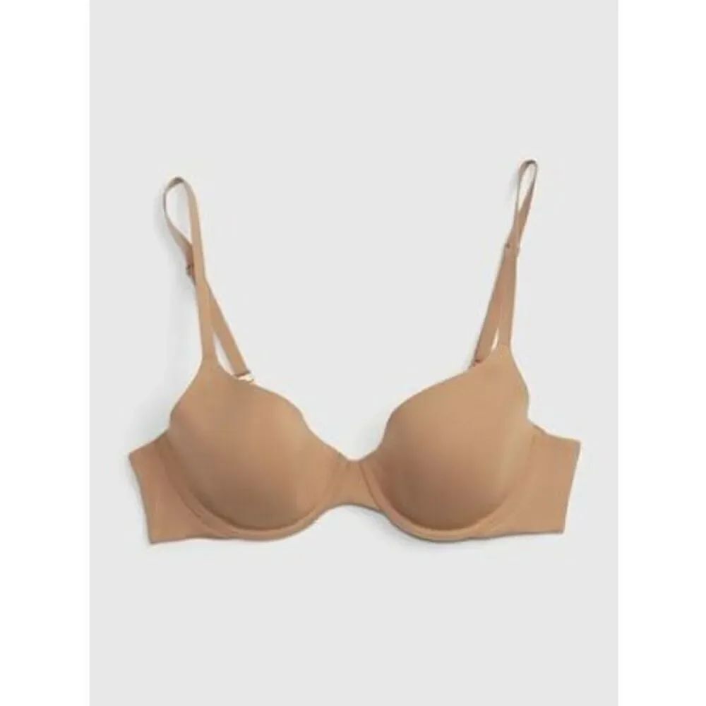 GapBody Seamless Underwire T-Shirt Bra Lightly Lined Taupe NWT Choose Size